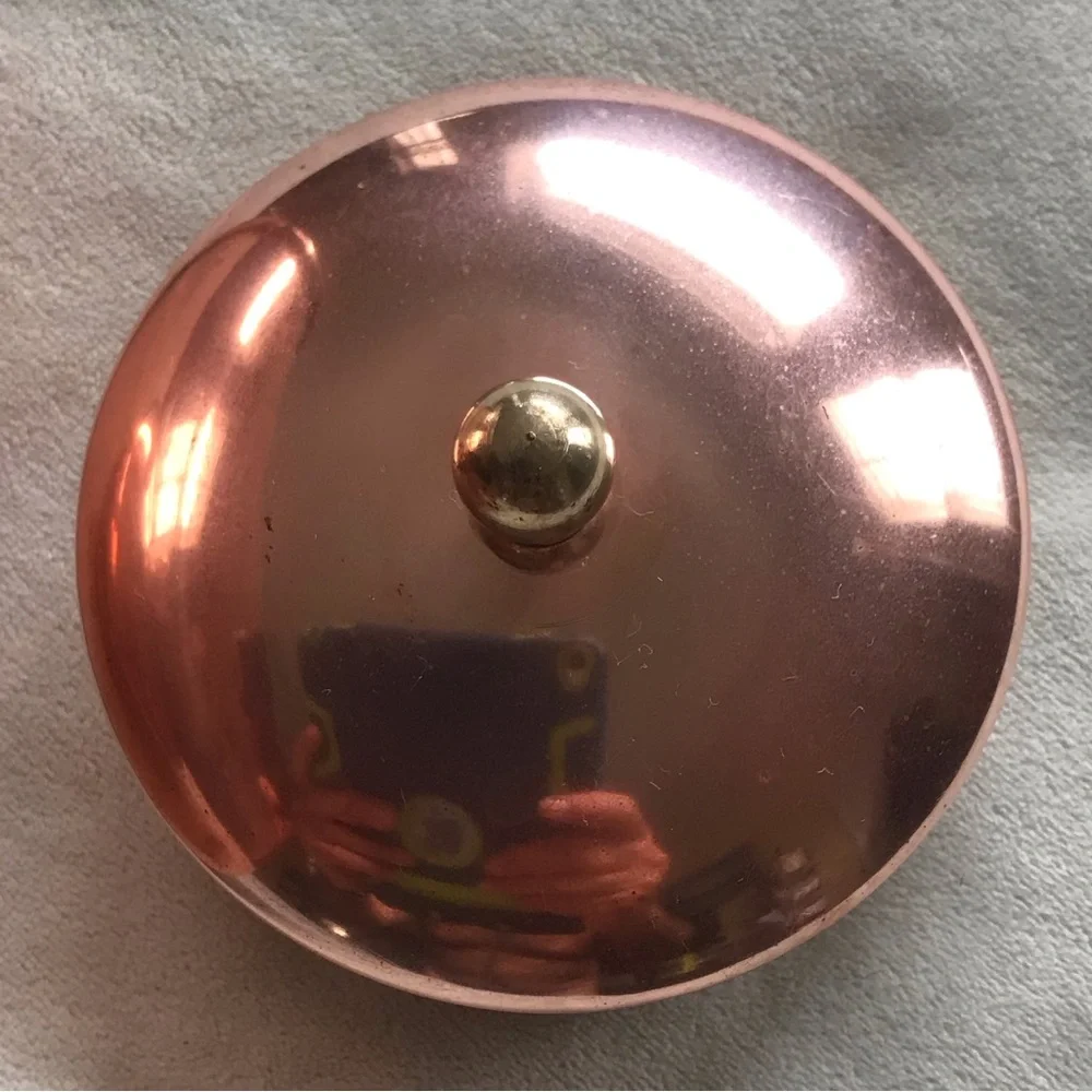 Williams-Sonoma Copper Canister with Lid - Rose Copper Finish